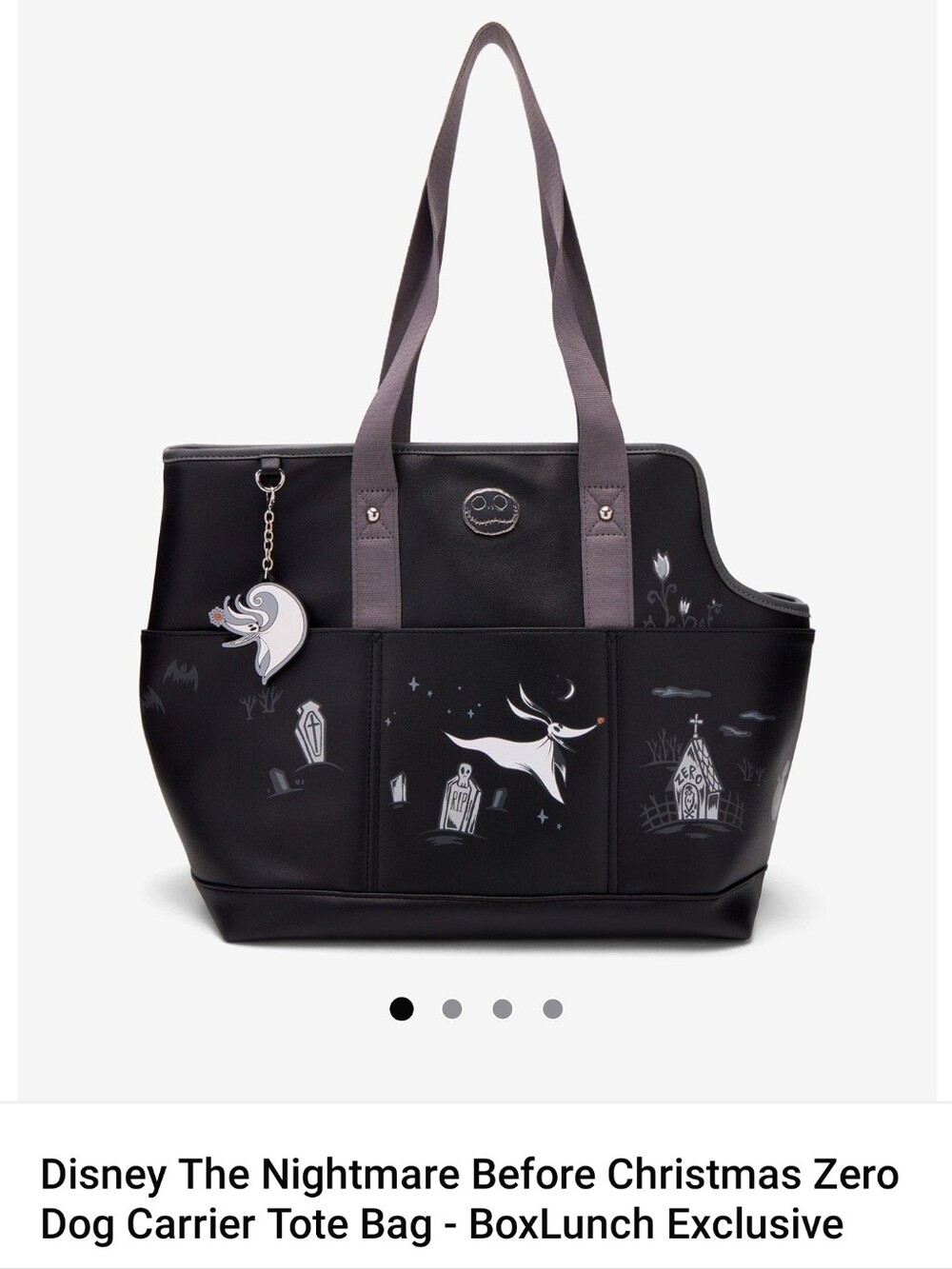 Disney The Nightmare Before Christmas Zero Dog Carrier Tote Bag